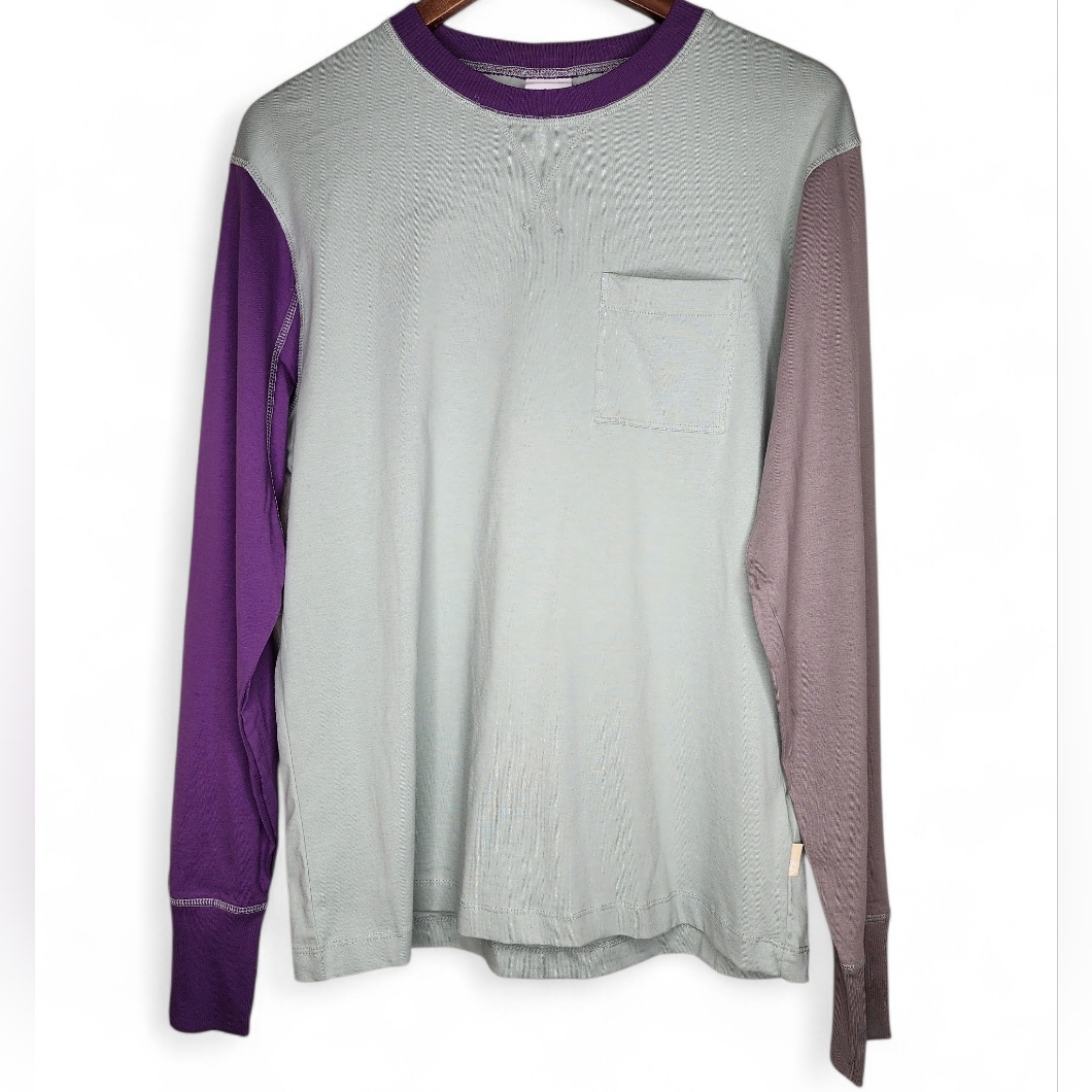 Urban Outfitters Colorblock Long Sleeve Tee Size S New With Tags